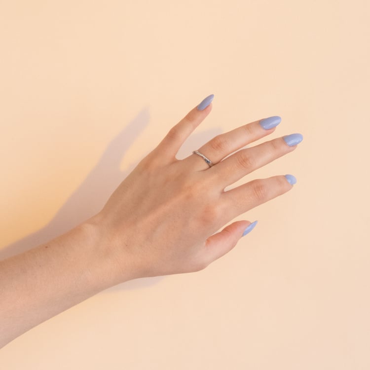 Zlaté propletené snubní prsteny s diamanty Brielle 100937