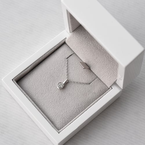 Přívěsek s ČGL certifikovaným diamantem Matiss