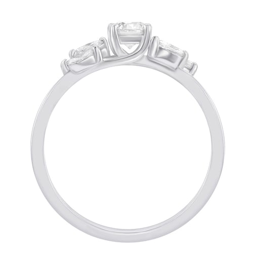 Zásnubní prsten ze zlata s 0.51ct IGI certifikovaným lab-grown diamantem Halym