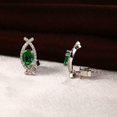 Náušnice ve tvaru rybky 2401