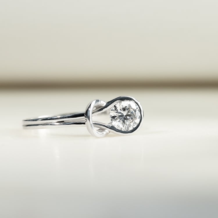 Zásnubní prsten s lab-grown diamantem Cearah 134078