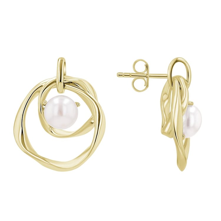 Perlové náušnice ze stříbra Thalia 163984