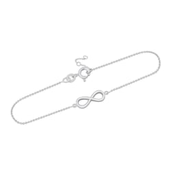 Stříbrný fashion náramek Infinity