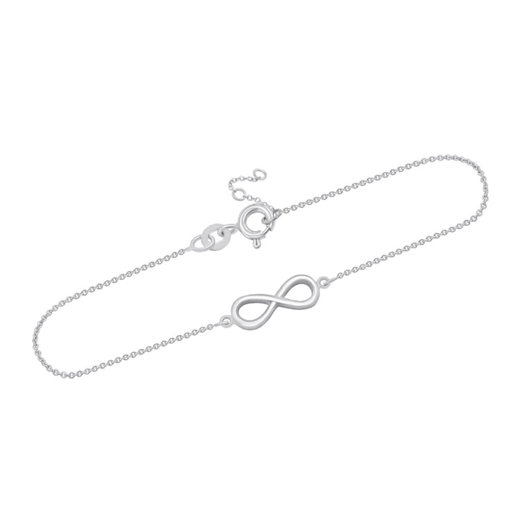 Stříbrný fashion náramek Infinity