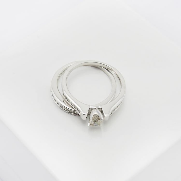 Sada prstenů s diamanty 11884