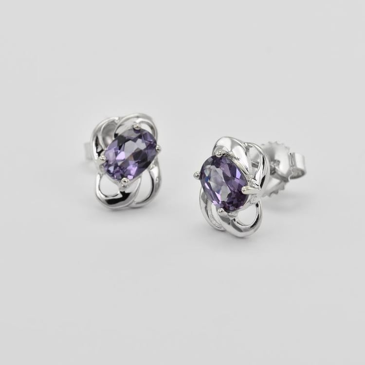 Náušnice alexandritové 27963