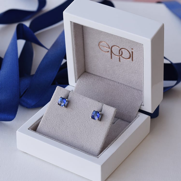 Náušnice se safíry 92307