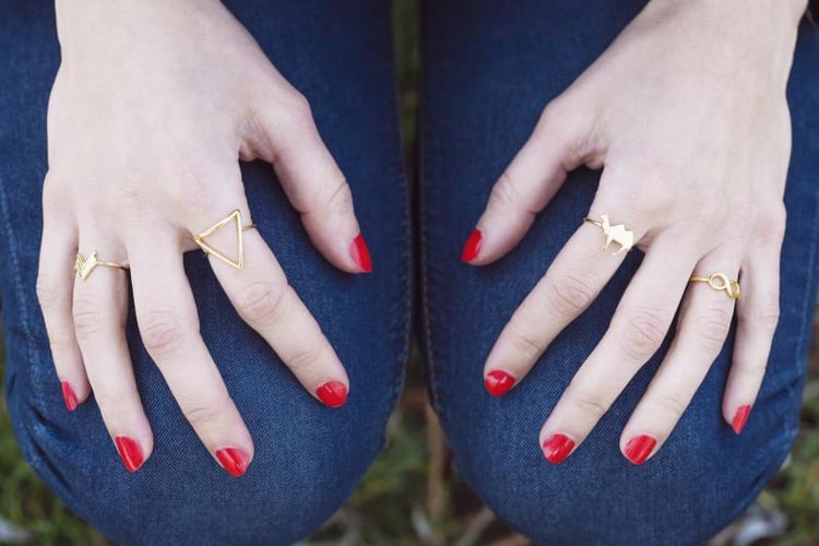 Prsten s velbloudem Verne 9554