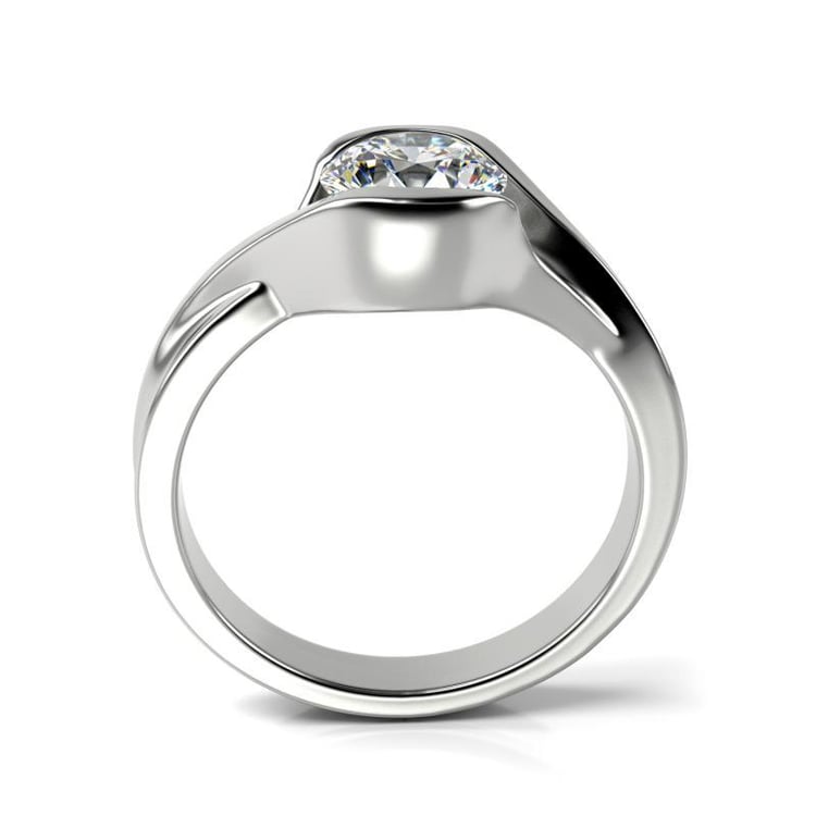 Platinový prsten 24051