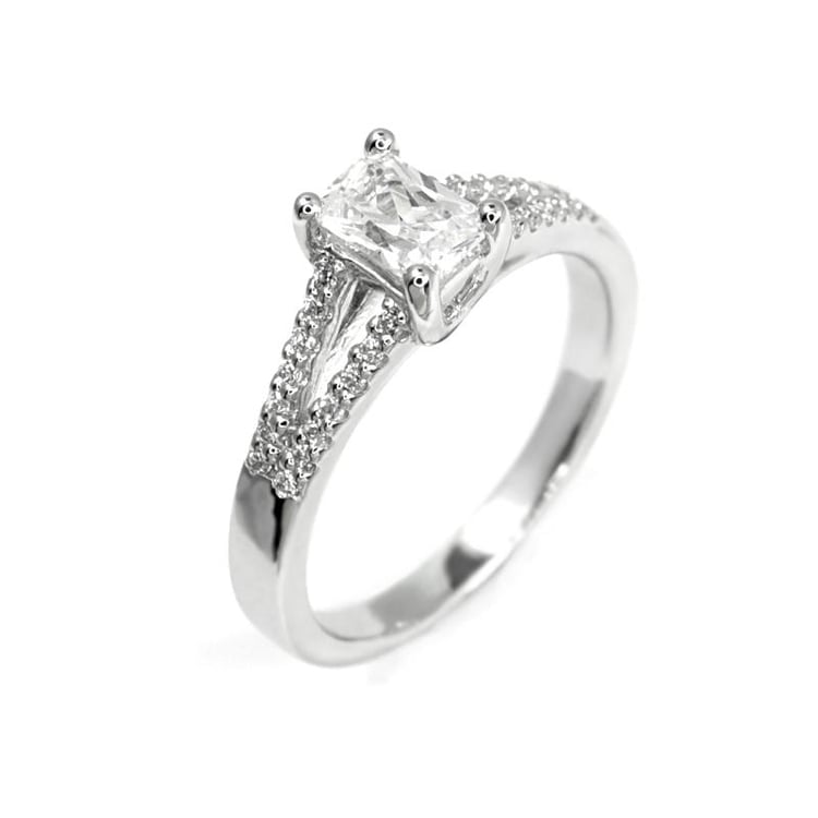 Zásnubní zlatý vintage prsten s diamanty Binty 