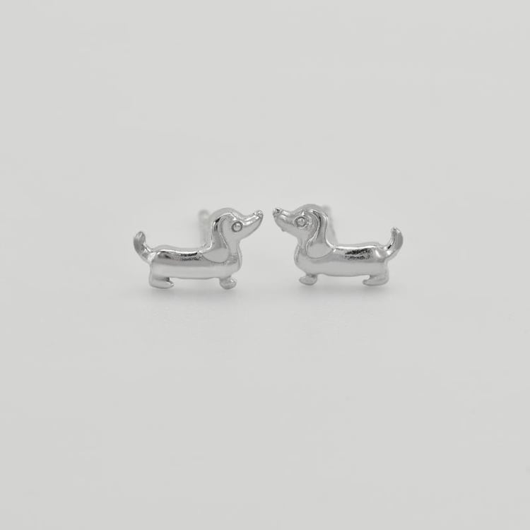 Stříbrné náušnice 35878