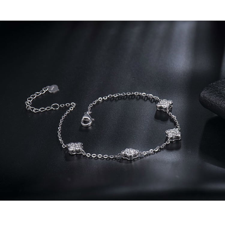 Zlatý diamantový náramek 18810