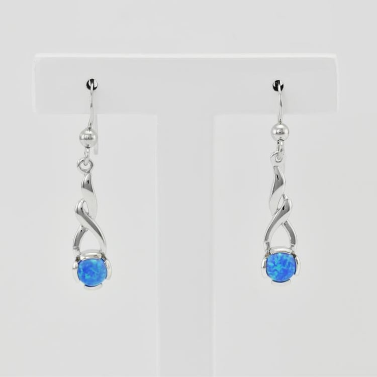 Náušnice s opály 17849