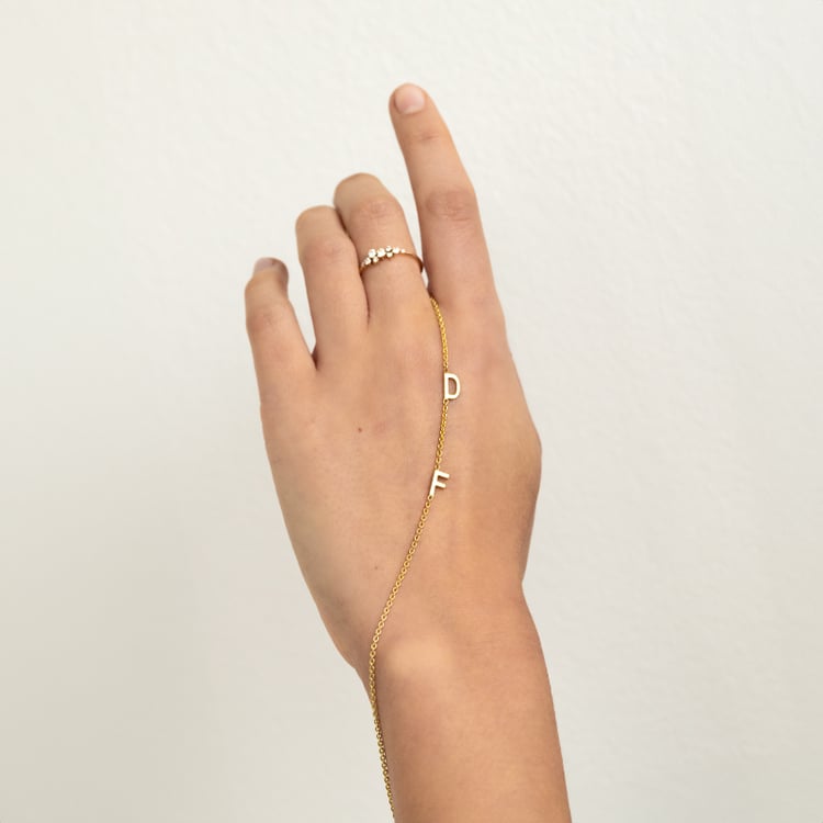 Náhrdelník se 2 písmenky podle vaší volby Lupe 132757