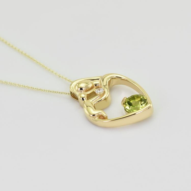 Přívěsek ve tvaru srdce 27011