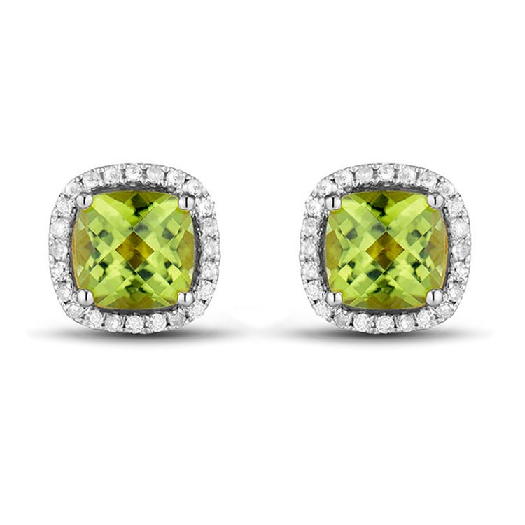 Olivínové náušnice 90548