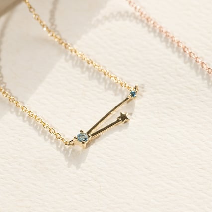 Náhrdelník se znamením zvěrokruhu Aquarius