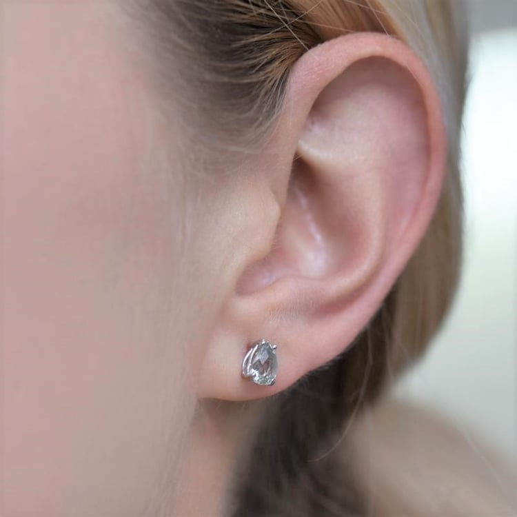 Ametysty v bílém zlatu 104547