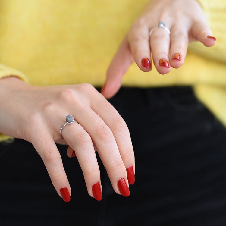 Prsten s diamantem 58369