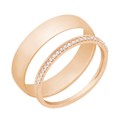Eternity prsten s lab-grown diamanty a pánský komfortní Topsey