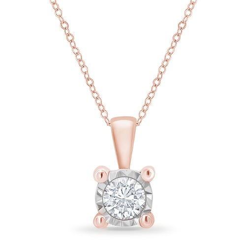Přívěsek s výběrem karátové váhy lab-grown diamantu Cosma