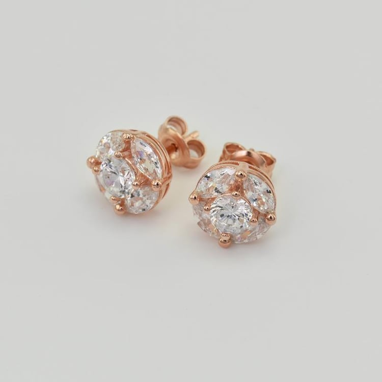 Náušnice se zirkony 21342