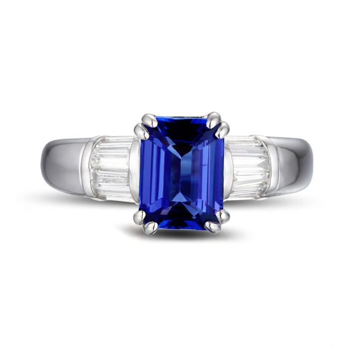 Prsten s tanzanitem Fiane 9982