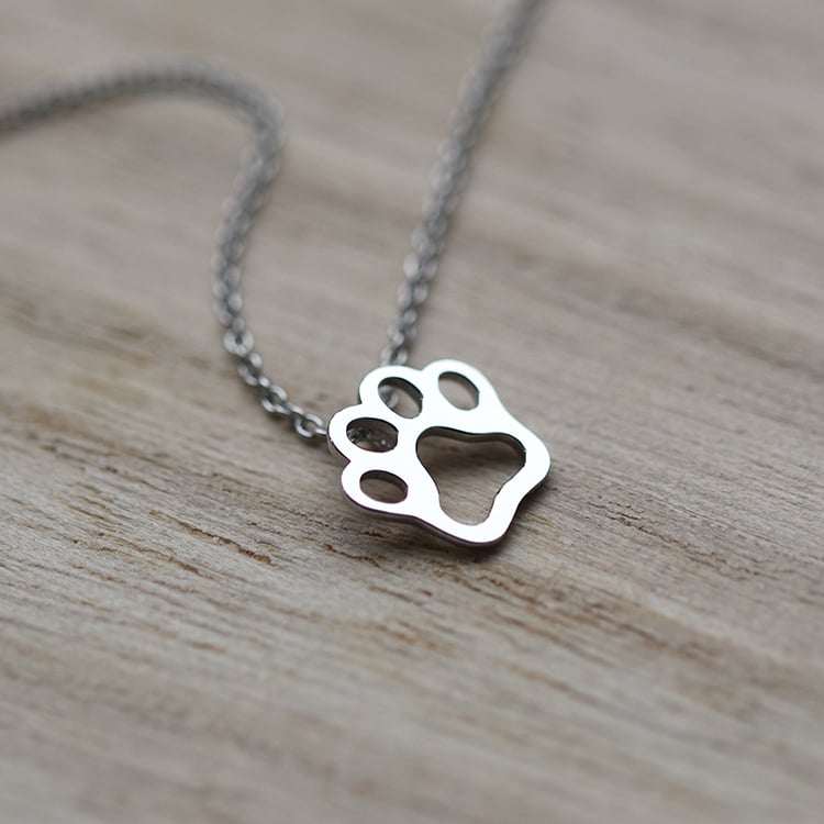 Zlatý přívěsek tlapka 58373