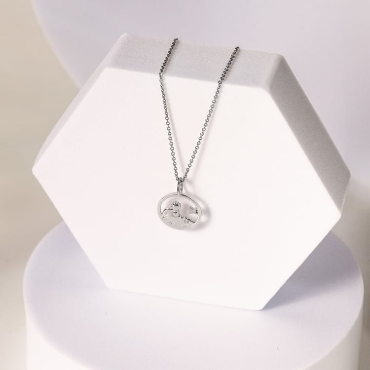 Kolekce stříbrných vykrojených náhrdelníků Malý princ 141933