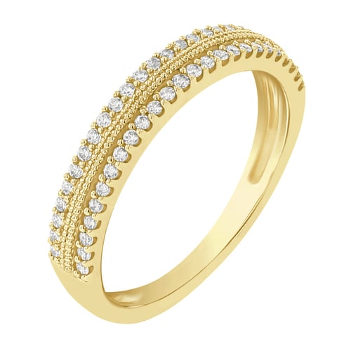 Elegantní eternity prsten s lab-grown diamanty Bradley