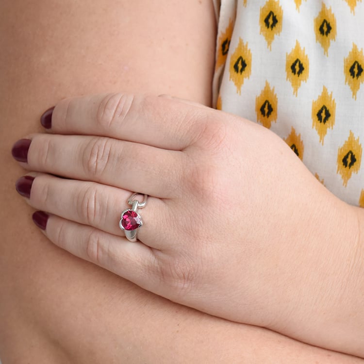 Rubínový prsten 92243