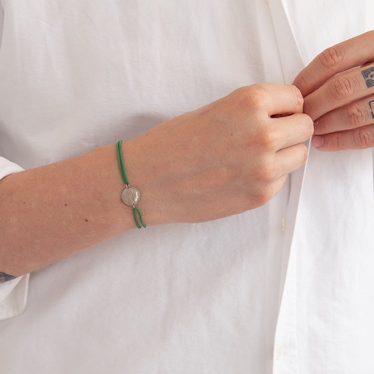 Provázkový náramek míč s gravírem dle vaší volby Golf 125451