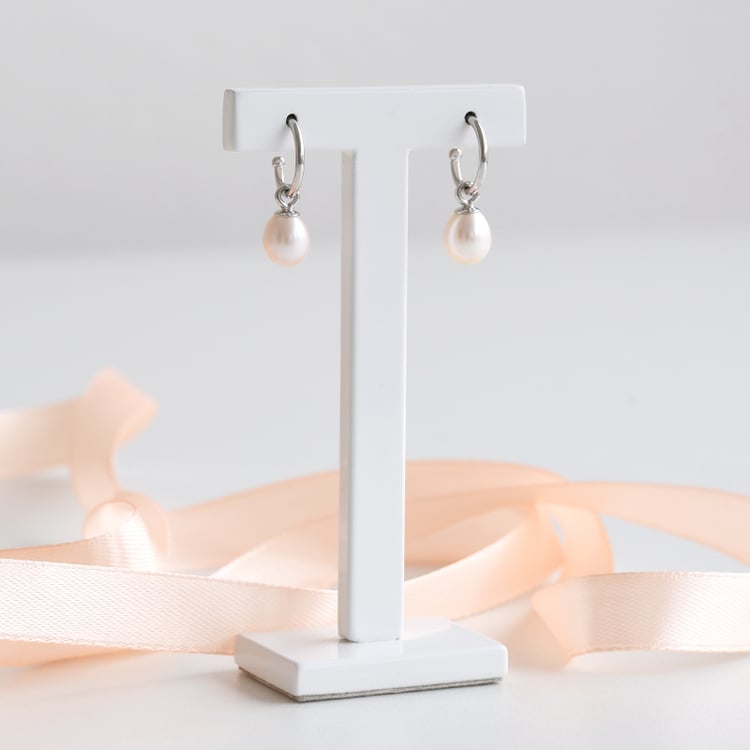 Stříbrné visací náušnice 78015