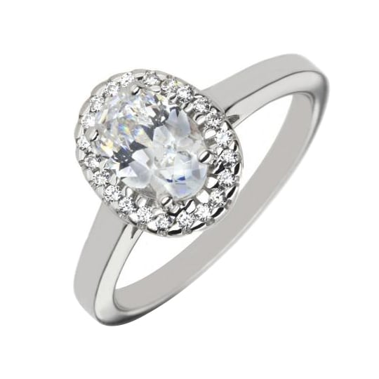 Platinový prsten Soren