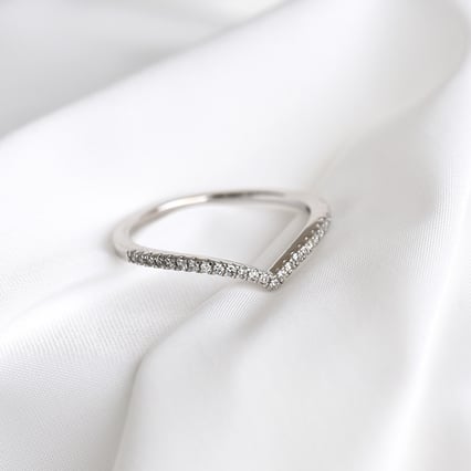 Diamantový vykrojený prsten Keila