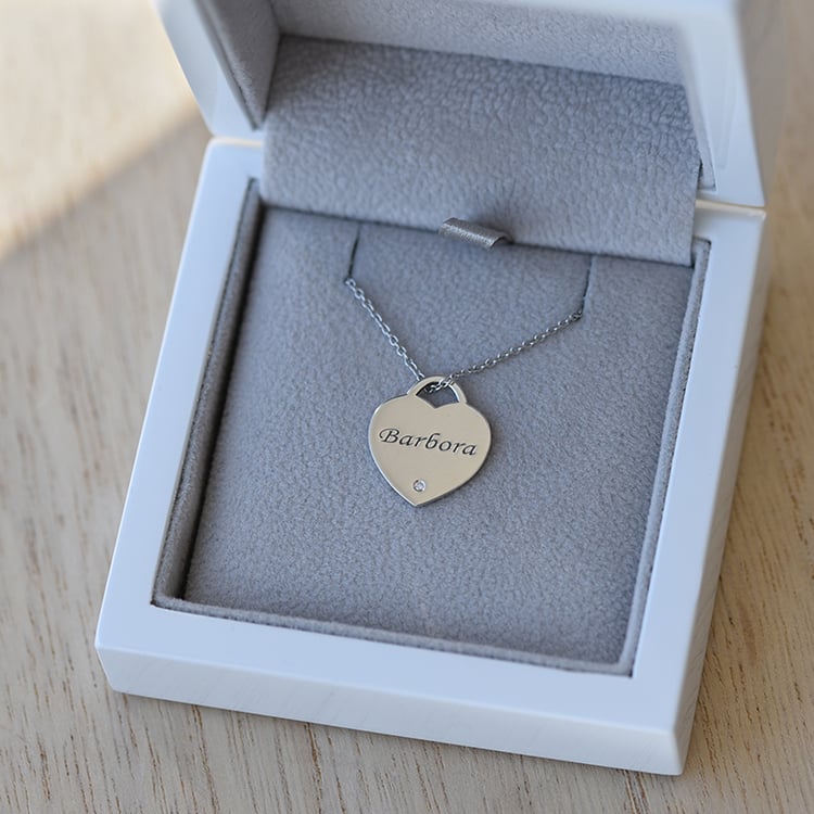 Přívěsek ve tvaru srdce 61250