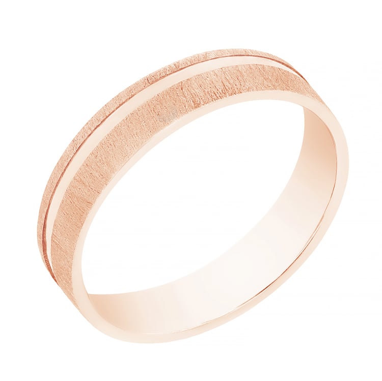 Zlaté snubní prsteny s diamantem Miah 105545