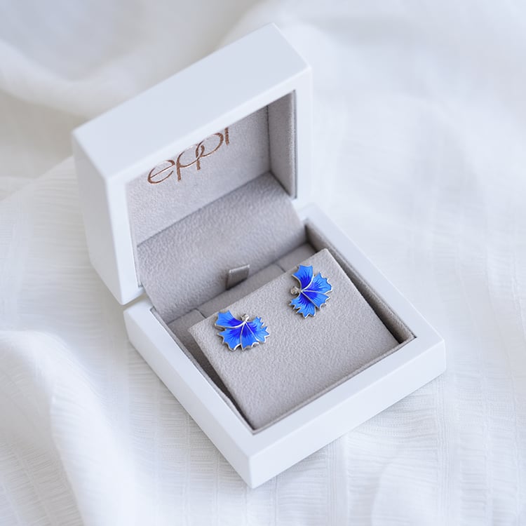 Náušnice s květinami 64099