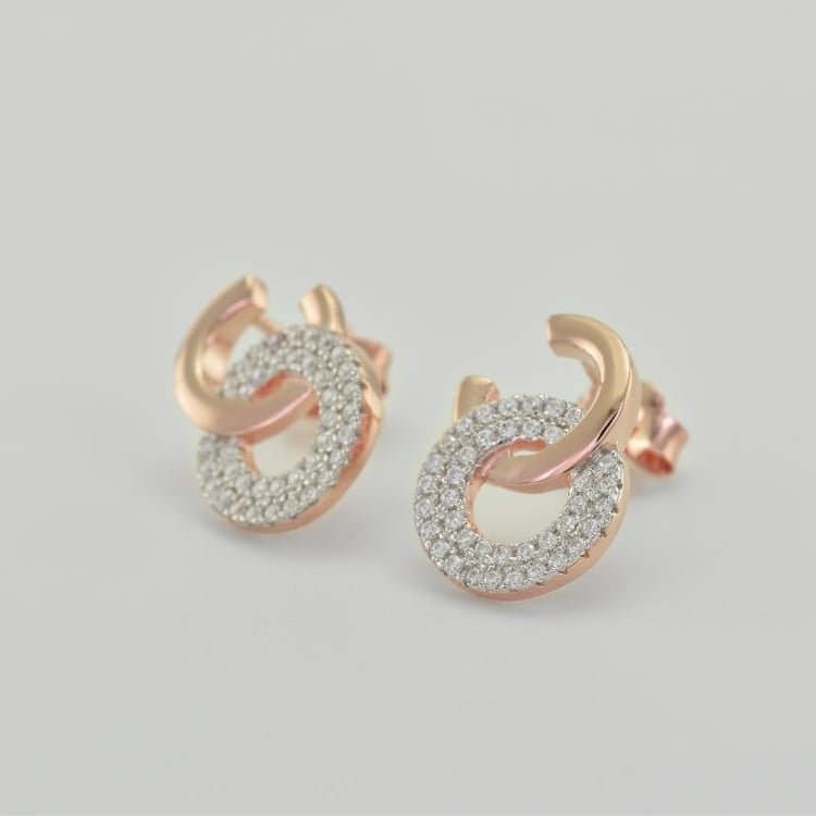 Náušnice ze stříbra 35362