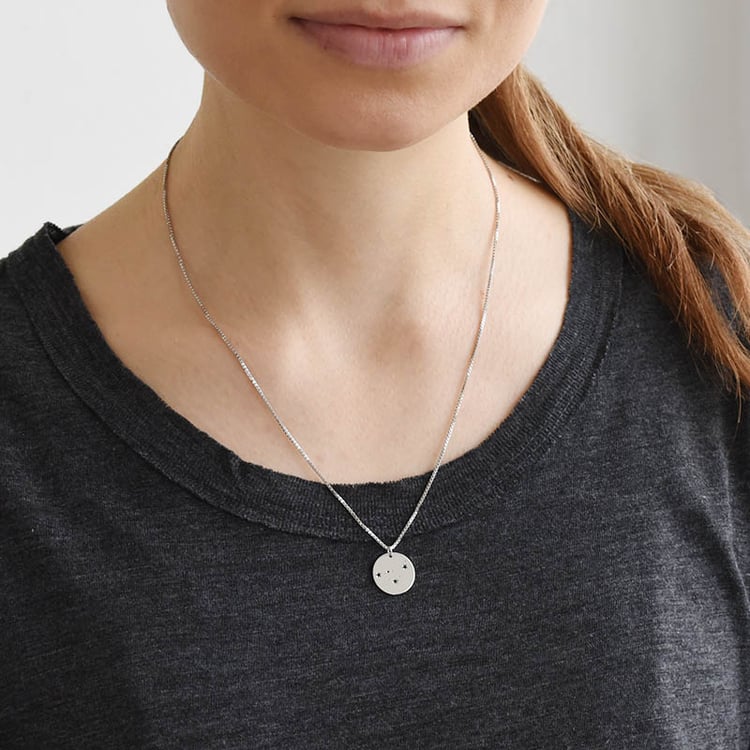 Přívěsek se souhvězdím a drahokamem 90037