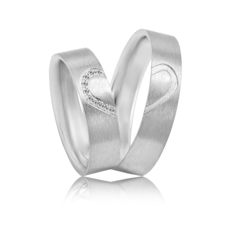 Zlaté snubní prsteny Enes