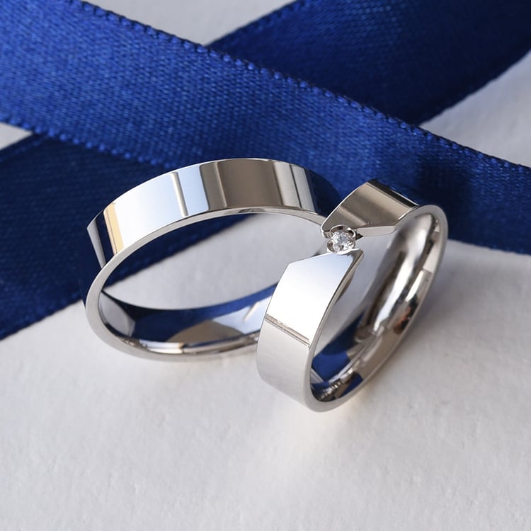 Elegantní snubní prsteny 77181