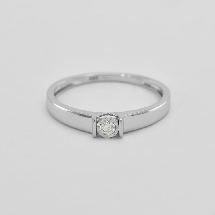 Elegantní zásnubní prsten s moissanitem Segunda 105231