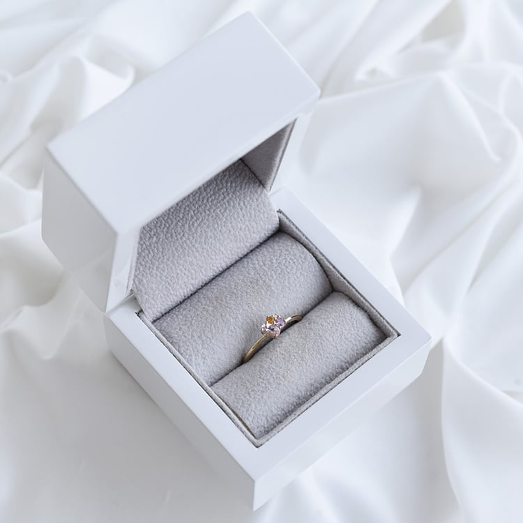 Zlatý cluster prsten 90387