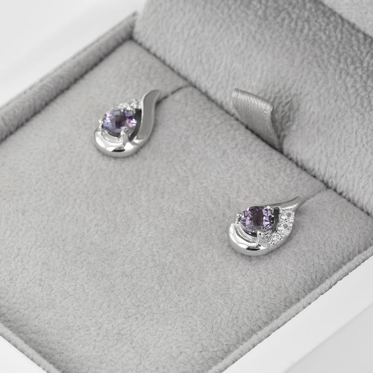 Náušnice ze stříbra 79817