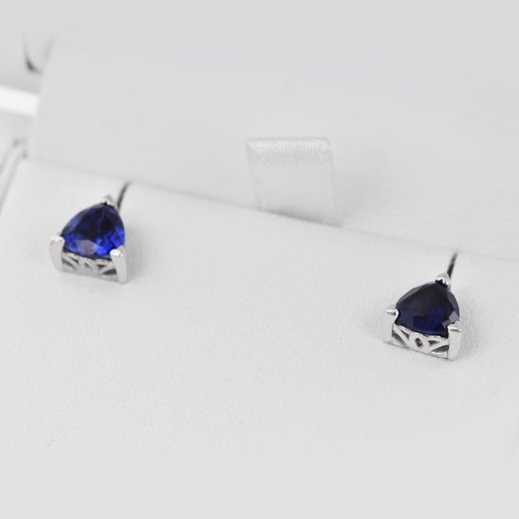 Náušnice se safíry Madey 6350