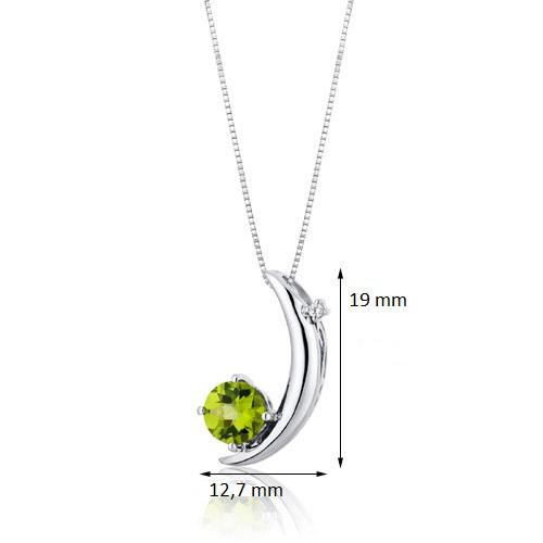 Olivínový náhrdelnik 11185