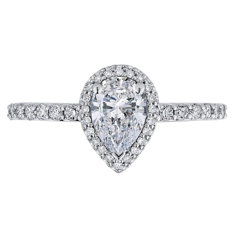 Zlatý zásnubní prsten s diamanty 59579