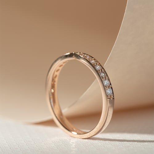 Eternity prsten s lab-grown diamanty Turpein