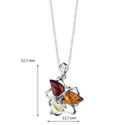 Náhrdelník s jantáry 12587